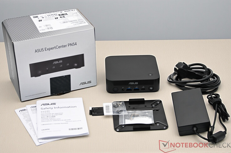 Ambito di fornitura dell'Asus ExpertCenter PN54