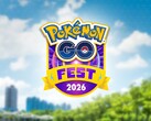 L'immagine promozionale ufficiale del Pokémon GO Fest 2026.