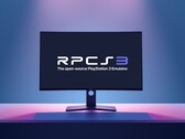 L'emulatore PS3 di RPCS3 mostrato sul monitor del PC (Fonte immagine: RPCS3 con modifiche)