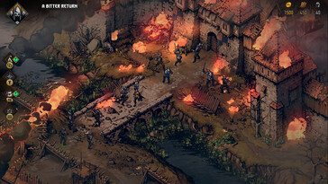 Un'immagine che mostra i personaggi di Thronebreaker: The Witcher Tales