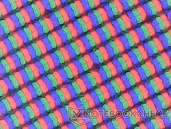 Sovrapposizione RGB opaca con granulosità minima