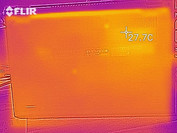 Dsitribuzione del calore lato inferiore (idle)