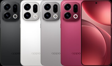 I colori del Find X9 disponibili sul mercato cinese. (Fonte: Oppo)