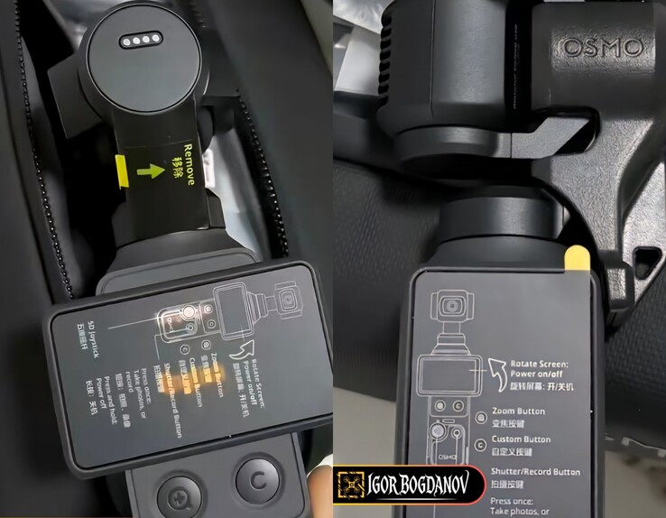 Il nuovo Osmo Pocket 4 di DJI riceve nuovi pulsanti 