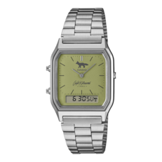 Casio AQ-230ECK-3A con quadrante verde matcha.