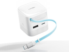 Il CP6 di Cuktech costa circa 19 dollari in Cina. Nella foto: il caricabatterie GaN. (Fonte: Cuktech)