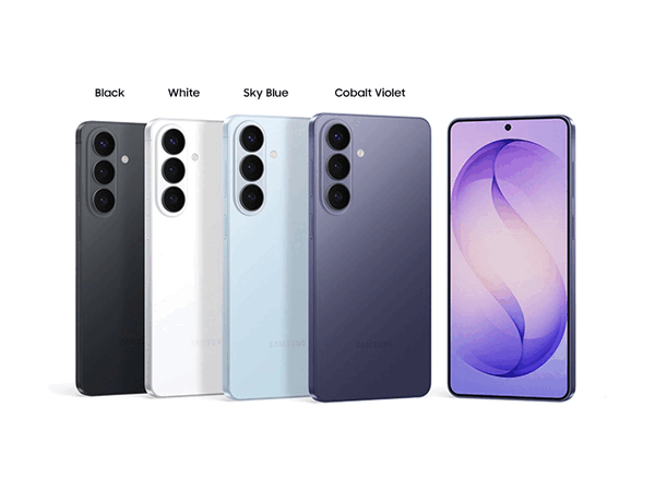 Galaxy S26 è disponibile in sei colori, quattro dei quali sono venduti da tutti i rivenditori.
