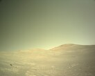Immagine dell'area di lavoro "Scotiafjellet" catturata dal rover Mars Perseverance (Fonte immagine: NASA e JPL-Caltech)