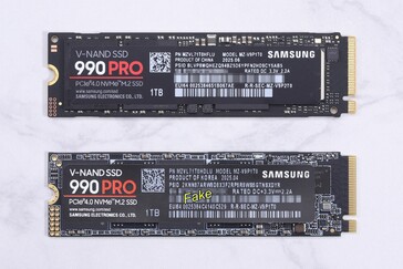 Differenze tra SSD reali e falsi Samsung.