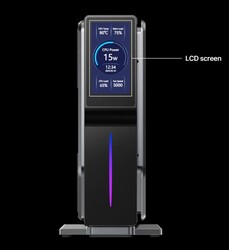 Lo schermo LCD di Acemagic S1 (Fonte: Acemagic)