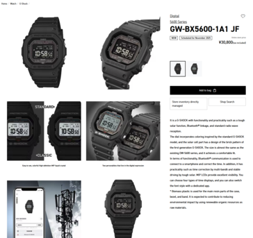 (Fonte: Casio Japan)