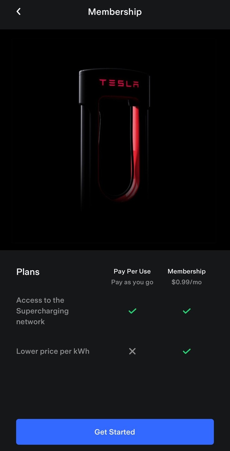 Le opzioni di abbonamento ai Supercharger trapelate da Tesla