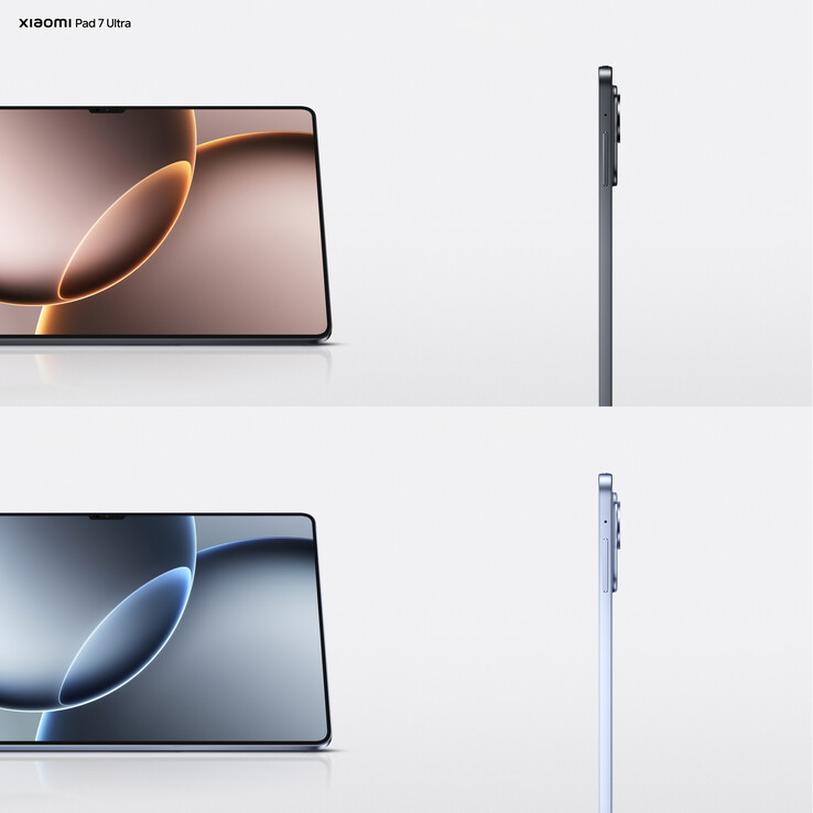 Le due opzioni di colore di Xiaomi Pad 7 Ultra (Fonte immagine: Xiaomi - modificato)