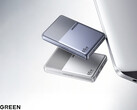 Il Nexode Air 65W Slim costa circa 19 dollari in Cina. Nella foto: un’immagine promozionale che mostra le due varianti di colore del caricabatterie.