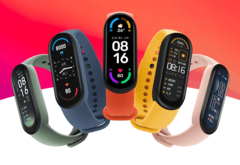 Lo Xiaomi Mi Smart Band 6 ha un display molto più grande del suo predecessore. (Fonte immagine: Xiaomi)