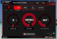 Asus GPU Tweak (Modalità OC)