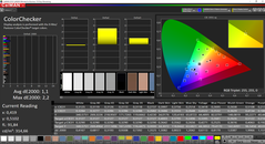 CalMAN: ColorChecker- calibrato