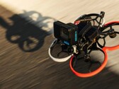 Una HERO10 Black Bones su un drone. (Fonte: GoPro)