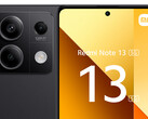 Il Redmi Note 13 5G nella colorazione 'Graphite Black'. (Fonte: Aldi Talk)