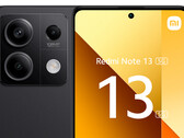 Il Redmi Note 13 5G nella colorazione 'Graphite Black'. (Fonte: Aldi Talk)