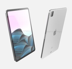 I nuovi tablets iPad Pro dovrebbero essere uno dei tre prodotti che Apple annuncerà il mese prossimo. (Fonte immagine: Pigtou &amp; @xleaks7)