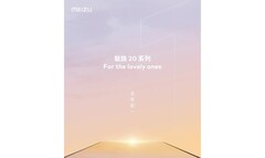 Il nuovo poster del Meizu 20. (Fonte: Meizu via WHYLAB)