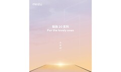 Il nuovo poster del Meizu 20. (Fonte: Meizu via WHYLAB)