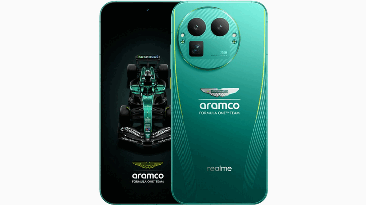 Realme GT 8 Pro Aston Martin F1 Limited Edition (Fonte: Realme)
