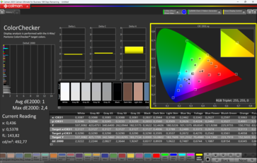 CalMAN Colorchecker
