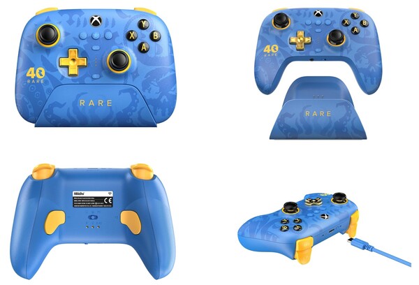 8BitDo Ultimate 3-mode Controller - Rareth 40th Anniversary Edition è disponibile per l'acquisto presso 8BitDo e Amazon. (Fonte: 8BitDo)
