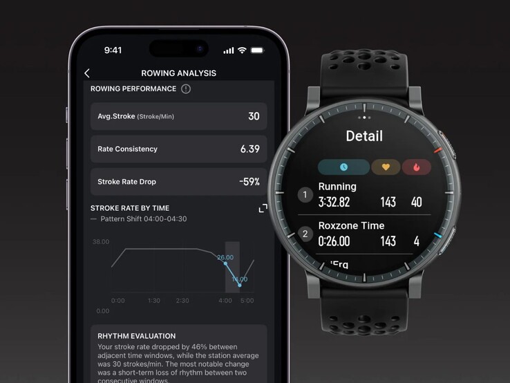 La funzione di analisi HYROX dello smartwatch Amazfit Active Max