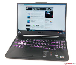 Recensione del notebook Asus TUF A15 FA506, gentilmente fornito da Asus Germany