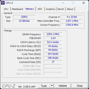 CPU-Z Memoria