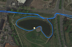 GPS Test: Xiaomi Mi 9 SE – Pedalata intorno al lago