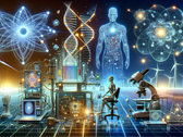 L'AI, l'ingegneria genetica, l'informatica quantistica, l'energia pulita e la robotica umanoide segnalano un futuro brillante. (Fonte: ChatGPT)