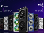 Le prestazioni della GPU Intel Arc B570 trapelano