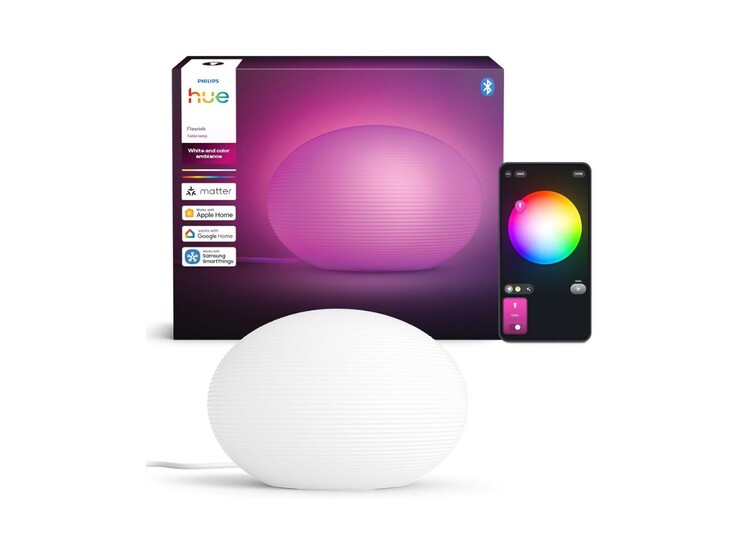 La lampada da tavolo Philips Hue Flourish