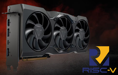 La Radeon RX 7900 XTX di AMD è ora compatibile con RISC-V. (Fonte immagine: AMD &amp;amp; RISC-V)
