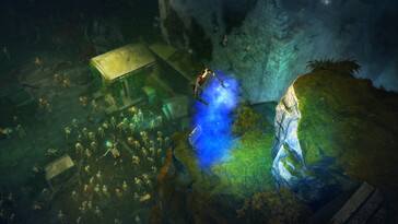 Un'immagine che mostra un attacco in Victor Vran.