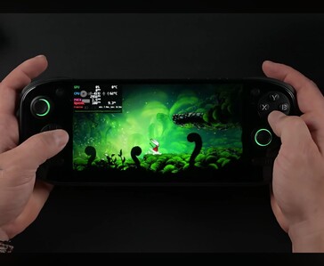 Hollow Knight: Silksong a 108 FPS sul portale Ayn Odin 2 tramite Proton 11 ARM64.