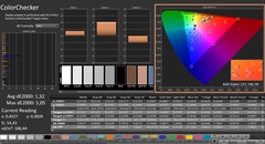 CalMAN: ColorChecker (calibrato)