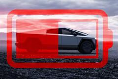 Un'analisi di Tesla Cybertruck ha rilevato che il pick-up elettrico ha molto spazio vuoto nel suo pacco batteria. Spazio sufficiente per altre celle? Alcuni dicono di sì. (Fonte: Tesla / Stockio - modificato)