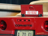 La Moto Vette elettrica è stata valutata per 428 CV a 320 V (immagine: Kevin Williams/The Driver)