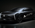 Il concept e:N2 accenna all'aspetto della PlayStation EV (immagine: Honda/edit)