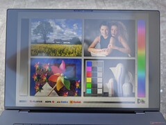 L'abbagliamento è presente, ma è gestibile quando è all'ombra