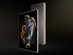 I precedenti modelli pieghevoli della serie W di Samsung sono stati caratterizzati da un design più appariscente rispetto ai loro fratelli regolari Galaxy Z Fold, nella foto W25. (Fonte: Samsung)