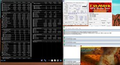 Stress test Prime95 + FurMark