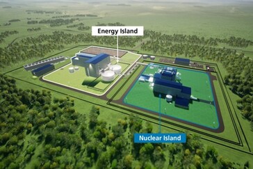 La separazione della distribuzione di energia elettrica dalla generazione di energia nucleare presso l'impianto Natrium consente di assumere personale non addestrato al controllo dei materiali nucleari. (Fonte: TerraPower)