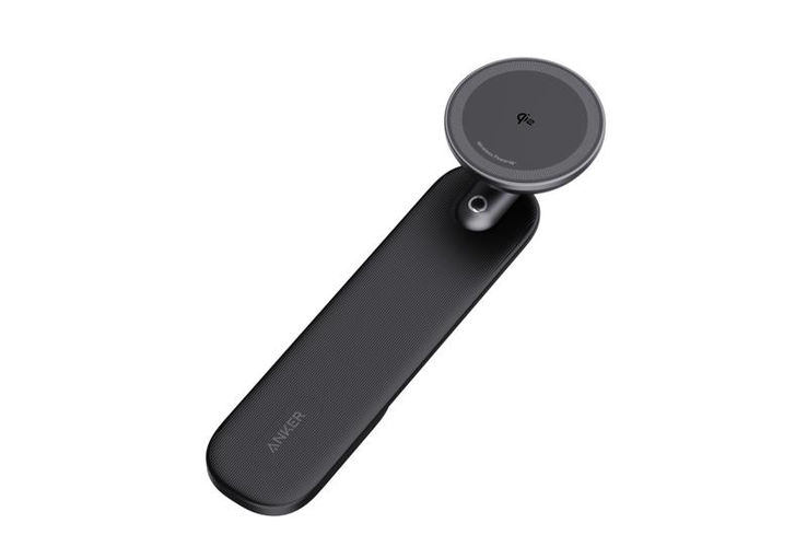 Il caricatore da auto wireless Anker Nano (pad magnetico e staccabile). (Fonte: Anker)