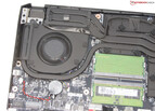 Interno dell'Aorus 15 XE5